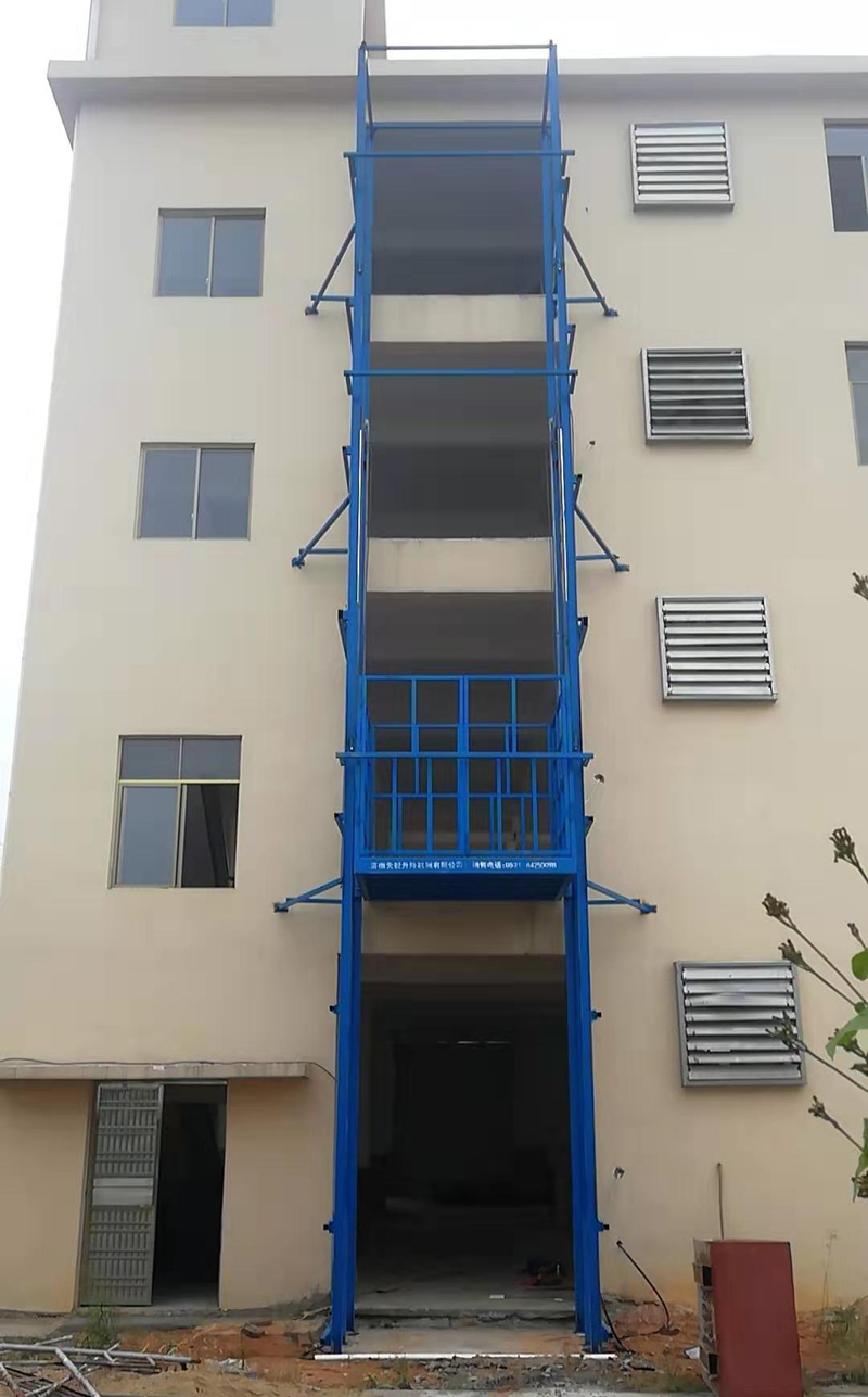 新乡室外导轨式升降平台